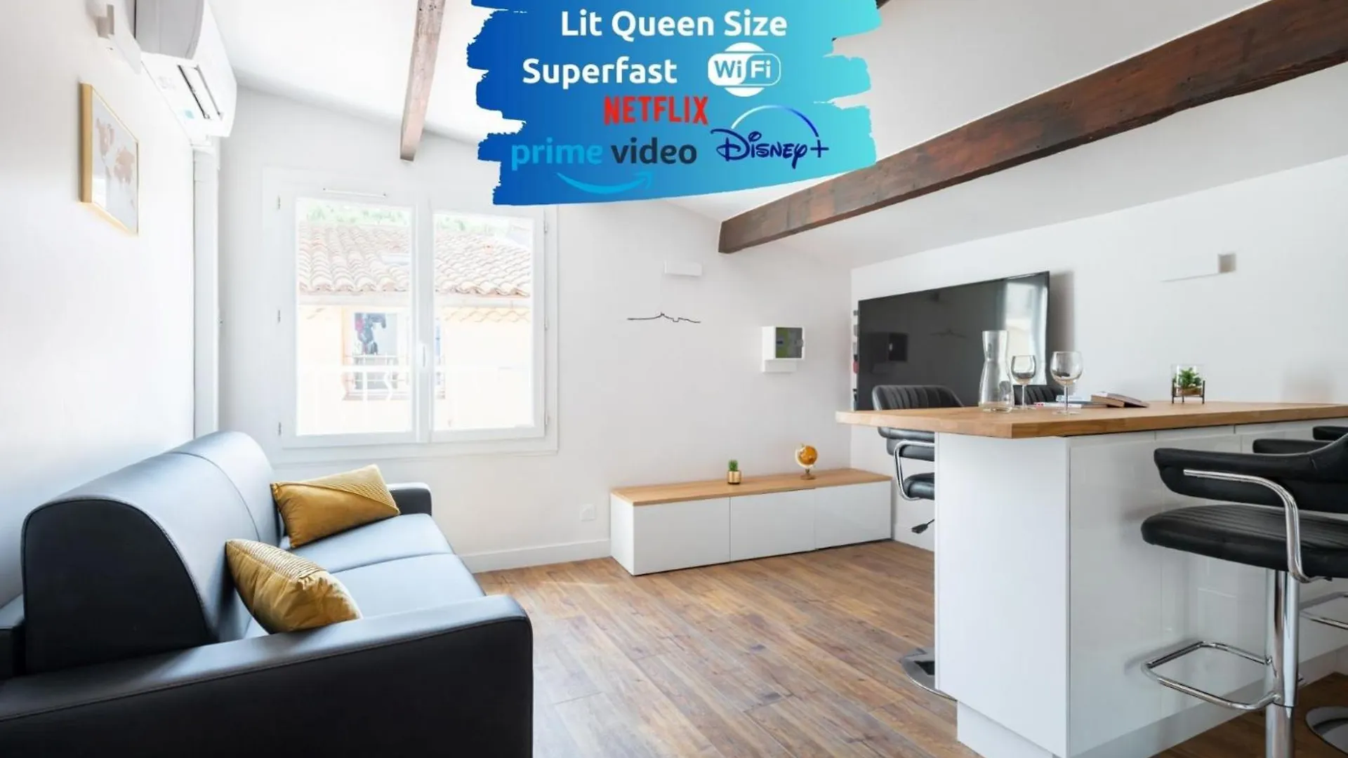 Apartamento Lou Baou - Calme - Lumineux - Wifi Gardanne 0*,